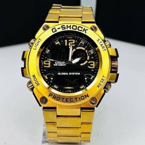Relógio Gshock Steel Dourado no Atacado