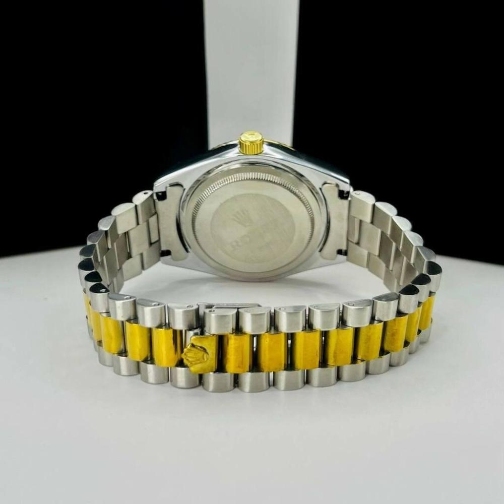 Relógio Primeira Linha Day Date Atacado - Prata, Dourado e Preto | Relógios Para Revender Relógio Primeira Linha Day Date Atacado – Prata, Dourado e Preto