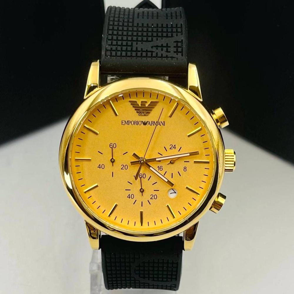 Relógio Armani 100% Funcional + Caixa e À Prova D'Água | Relógios Para Revender Relógio Armani 100% Funcional + Caixa e À Prova D’Água