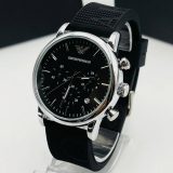 Relógio Armani 100% Funcional no Atacado – Pulseira de Couro + Caixa | Relógios Para Revender Relógio Armani 100% Funcional no Atacado – Pulseira de Couro + Caixa