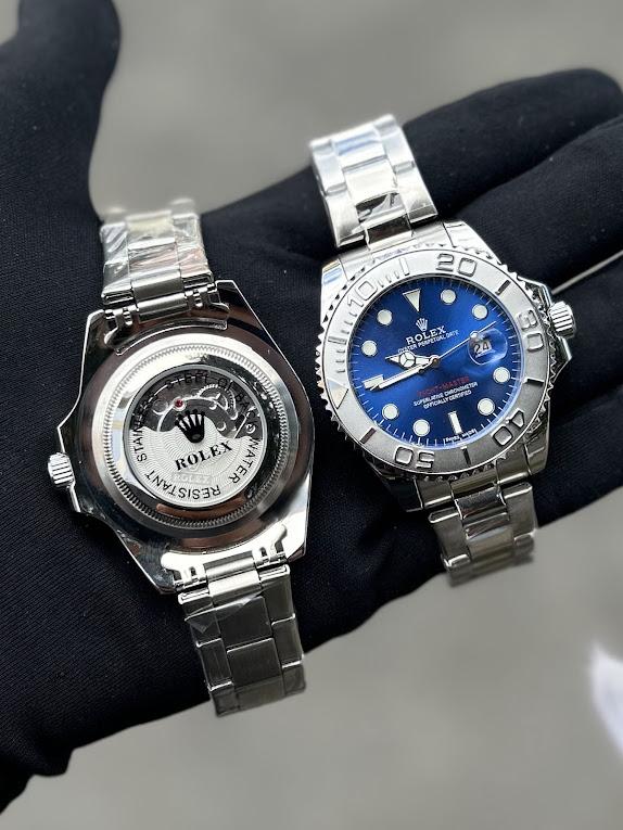 Relógio Rolex Primeira Linha Yacht Master no Atacado – Dourado e Preto com Pulseira de Borracha | Relógios Para Revender Relógio Rolex Primeira Linha Yacht Master no Atacado – Dourado e Preto com Pulseira de Borracha