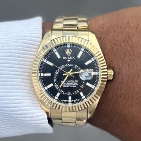 Relógio Rolex Submariner 1ª Linha + Caixa e À Prova D’Água