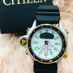 Relógio Citizen Aqualand Prata + Caixa no Atacado – À Prova D’Água