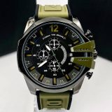 Relógio Diesel Funcional 10 BAR Preto e Verde no Atacado - Pulseira de Borracha | Relógios Para Revender Relógio Diesel Funcional 10 BAR Preto e Verde no Atacado – Pulseira de Borracha