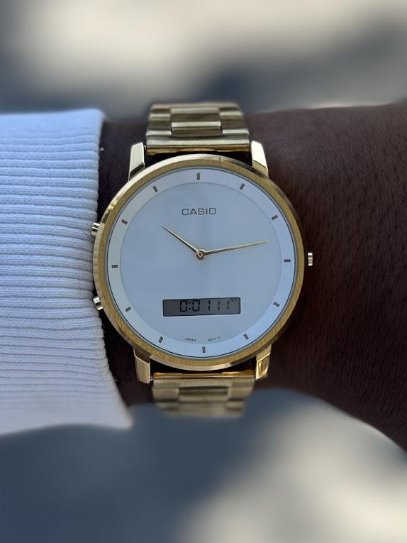 Relógio Casio MTP-VC01D-8E Primeira Linha no Atacado + Caixa | Relógios Para Revender Relógio Casio MTP-VC01D-8E Primeira Linha no Atacado + Caixa