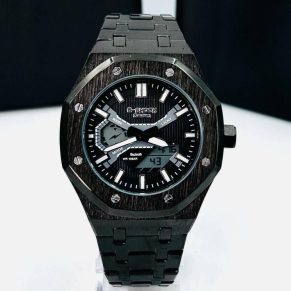 Relógio Gshock Linha Diamante GM 2100 (M1) Preto no Atacado – Pulseira de Aço + Caixa