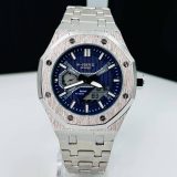 Relógio Gshock Linha Diamante GM 2100 (M1) Prata e Azul Marinho no Atacado - Pulseira de Aço + Caixa | Relógios Para Revender Relógio Gshock Linha Diamante GM 2100 (M1) Prata e Azul Marinho no Atacado – Pulseira de Aço + Caixa