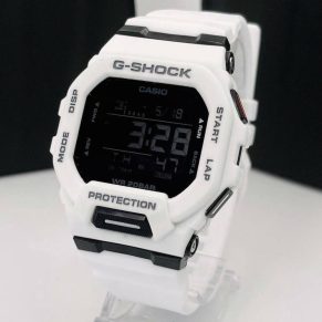 Relógio Gshock Linha Diamante WR 20 Bar Branco e Preto no Atacado – À Prova d’Água + Caixa