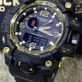 Relógio Masculino G-Shock Mudmaster Transparente Preto no Atacado – Pulseira de Aço Inoxidável + Caixa à Prova D’Água