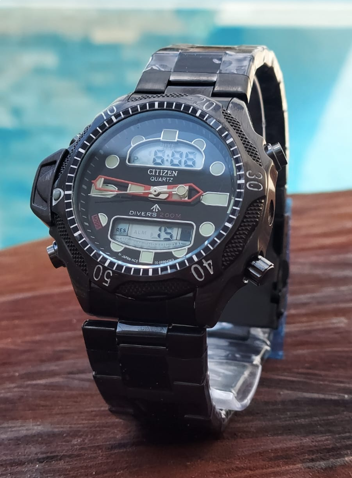 Relógio Citizen C-500 + Caixa no Atacado – Moderno e Retrô | Relógios Para Revender Relógio Citizen C-500 + Caixa no Atacado – Moderno e Retrô