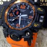 Relógio Masculino G-Shock Mudmaster Transparente Preto no Atacado – Pulseira de Aço Inoxidável + Caixa à Prova D’Água