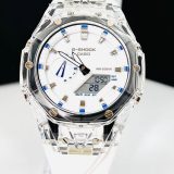 Relógio Gshock WR 20 BAR 2100 - Linha Diamante Transparente com Fundo Roxo no Atacado - À Prova D’água + Caixa | Relógios Para Revender Relógio Gshock WR 20 BAR 2100 – Linha Diamante Transparente com Fundo Roxo no Atacado – À Prova D’água + Caixa