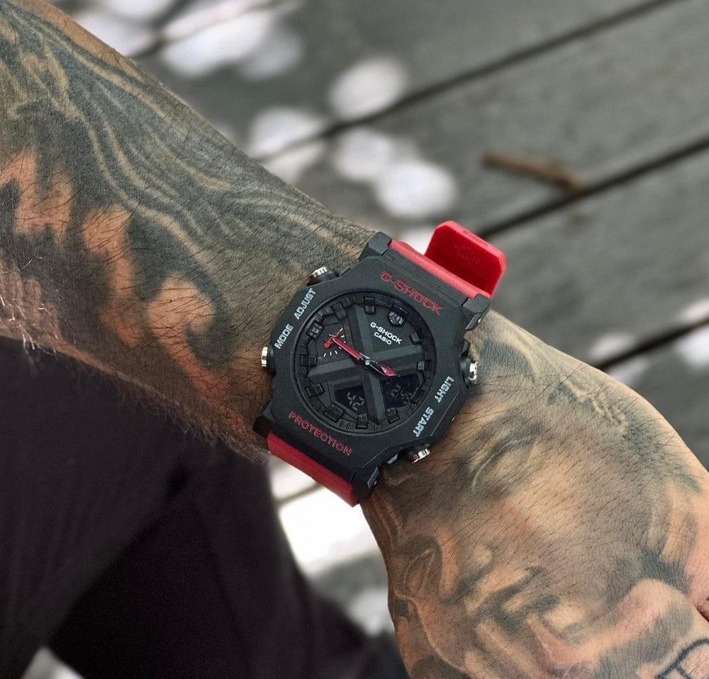 Relógio Gshock GA 2300 Linha Diamante Transparente Azul no Atacado + Caixa | Relógios Para Revender Relógio Gshock GA 2300 Linha Diamante Transparente Azul no Atacado + Caixa