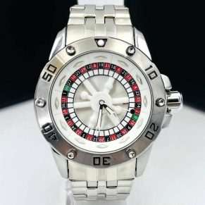 Relógio Invicta Primeira Linha Subaqua Cassino Prata e Branco + Caixa