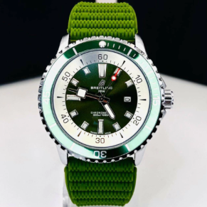 Relógio BreitLing Linha Diamante 100% Funcional + Caixa – À Prova D’Água