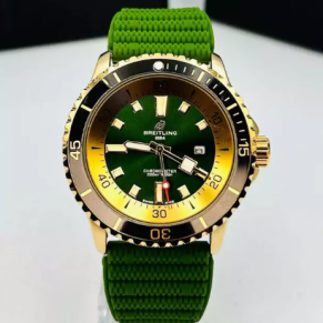 Relógio BreitLing Linha Diamante 100% Funcional + Caixa – À Prova D’Água