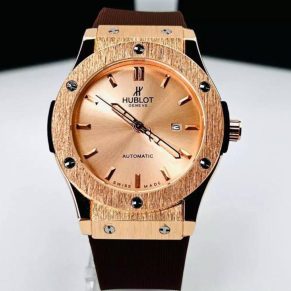 Maior Fornecedor De Relógios No Atacado e Dropshipping | Relógios Para Revender Relógio Hublot Geneve 1ª Linha no Atacado – Pulseira de Borracha + Caixa
