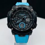 Relógio 1 Linha Diamante GA 2000 Preto e Azul Piscina no Atacado - Pulseira de Borracha | Relógios Para Revender Relógio 1 Linha Diamante GA 2000 Preto e Azul Piscina no Atacado – Pulseira de Borracha