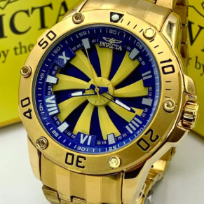 Relógio Invicta Speedway Turbine – Pulseira de Aço – À Prova D’Água + Caixa