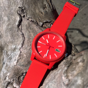 Relógio Lacoste Premium Borracha + Caixa