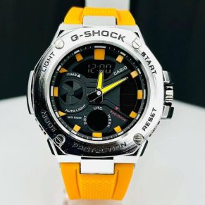 Relógio Gshock Steel Linha Diamante no Atacado – Pulseira de Borracha