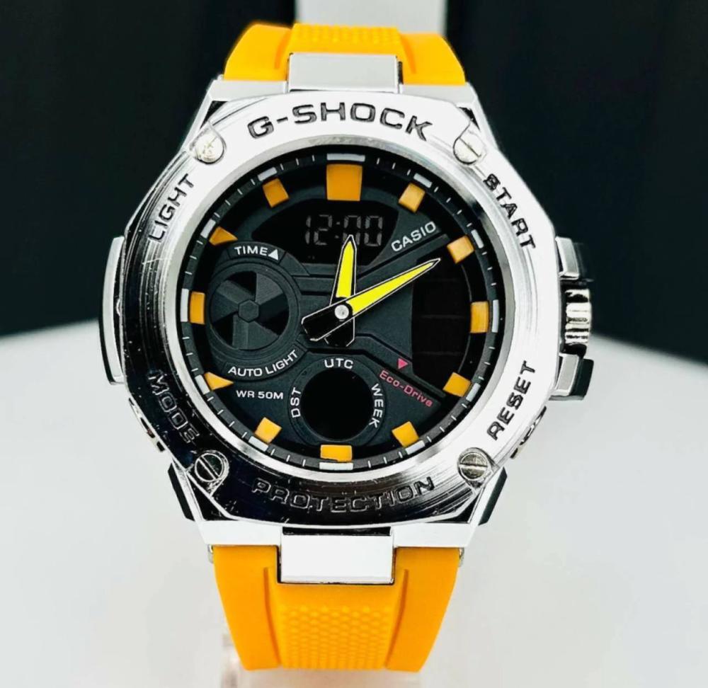 Relógio Gshock Steel Linha Diamante no Atacado - Pulseira de Borracha | Relógios Para Revender Relógio Gshock Steel Linha Diamante no Atacado – Pulseira de Borracha