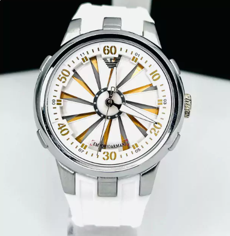 Relógio Armani Roleta Linha Diamante no Atacado – Pulseira de Borracha + À Prova D’Água | Relógios Para Revender Relógio Armani Roleta Linha Diamante no Atacado – Pulseira de Borracha + À Prova D’Água