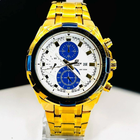 Relógio Casio Edifice 100% Funcional no Atacado - Dourado | Relógios Para Revender Relógio Casio Edifice 100% Funcional no Atacado – Dourado
