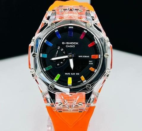 Relógio Gshock 1 Linha Diamante WR 20 BAR 2100 Preto no Atacado - Pulseira de Borracha | Relógios Para Revender Relógio Gshock 1 Linha Diamante WR 20 BAR 2100 Preto no Atacado – Pulseira de Borracha