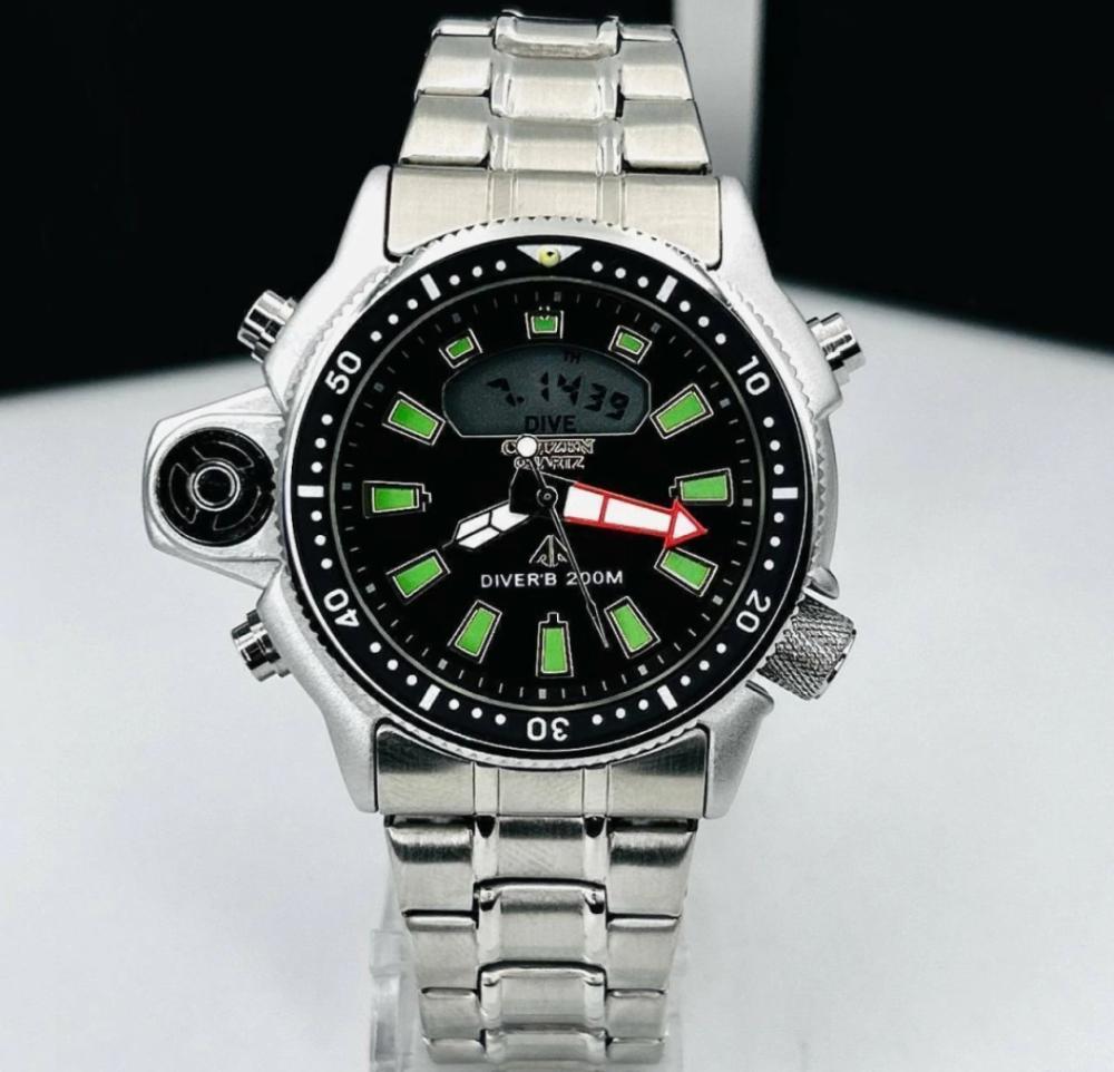 Relógio Citizen Aqualand Linha Diamante no Atacado - Pulseira de Aço | Relógios Para Revender Relógio Citizen Aqualand Linha Diamante no Atacado - Pulseira de Aço