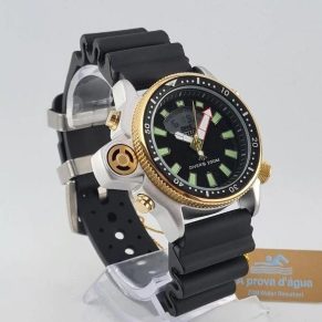 Relógio Citizen Aqualand Linha Diamante no Atacado – Pulseira de Borracha