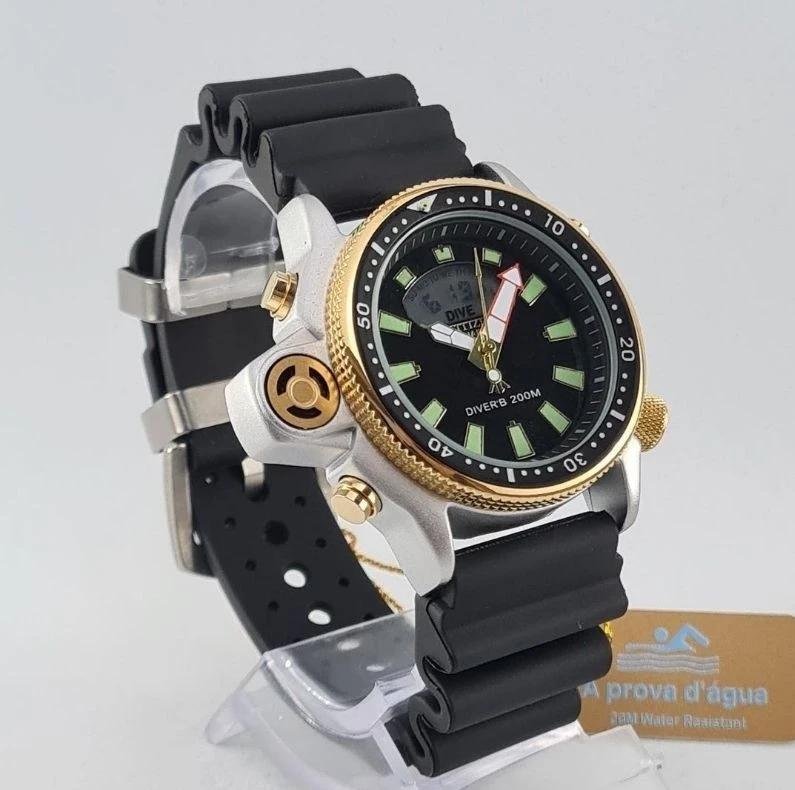 Relógio Citizen Aqualand Linha Diamante no Atacado - Pulseira de Borracha | Relógios Para Revender Relógio Citizen Aqualand Linha Diamante no Atacado – Pulseira de Borracha