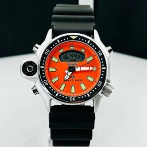 Relógio Citizen Aqualand Linha Diamante no Atacado – Pulseira de Borracha