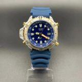 Relógio Citizen Promaster no Atacado - Azul e Dourado - Pulseira de Borracha | Relógios Para Revender Relógio Citizen Promaster no Atacado – Azul e Dourado – Pulseira de Borracha