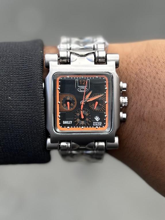 Relógio Oakley Machine 100% Funcional Linha Diamante + Caixa | Relógios Para Revender Relógio Oakley Machine 100% Funcional Linha Diamante + Caixa