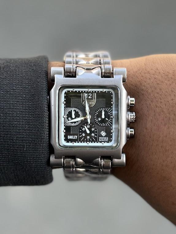 Relógio Oakley Machine 100% Funcional Linha Diamante + Caixa | Relógios Para Revender Relógio Oakley Machine 100% Funcional Linha Diamante + Caixa