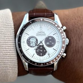 Maior Fornecedor De Relógios No Atacado e Dropshipping | Relógios Para Revender Relógio OMEGAS Snoopy 6 Pinos + Caixa – À Prova D’água