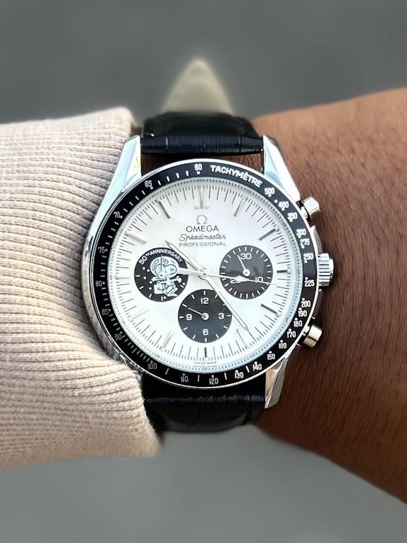 Relógio OMEGAS Snoopy 6 Pinos + Caixa - À Prova D'Água no Atacado | Relógios Para Revender Relógio OMEGAS Snoopy 6 Pinos + Caixa – À Prova D’Água no Atacado