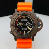 Relógio Panerai Laranjado No Atacado + Caixa