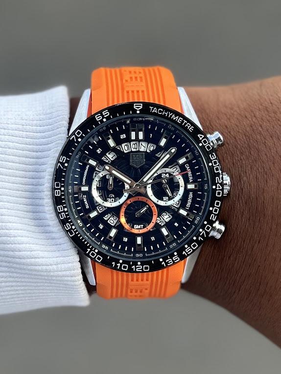Relógio Tag Heuer Carrera Masculino Primeira Linha no Atacado + Caixa - À Prova D’Água | Relógios Para Revender Relógio Tag Heuer Carrera Masculino Primeira Linha no Atacado + Caixa – À Prova D’Água