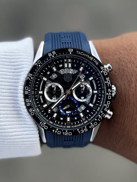 Relógio Tag Heuer Carrera Masculino Primeira Linha no Atacado + Caixa - À Prova D’Água | Relógios Para Revender Relógio Tag Heuer Carrera Masculino Primeira Linha no Atacado + Caixa – À Prova D’Água