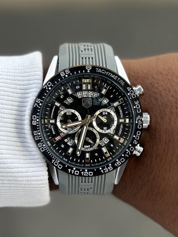 Relógio Tag Heuer Carrera Masculino Primeira Linha no Atacado + Caixa - À Prova D’Água | Relógios Para Revender Relógio Tag Heuer Carrera Masculino Primeira Linha no Atacado + Caixa – À Prova D’Água