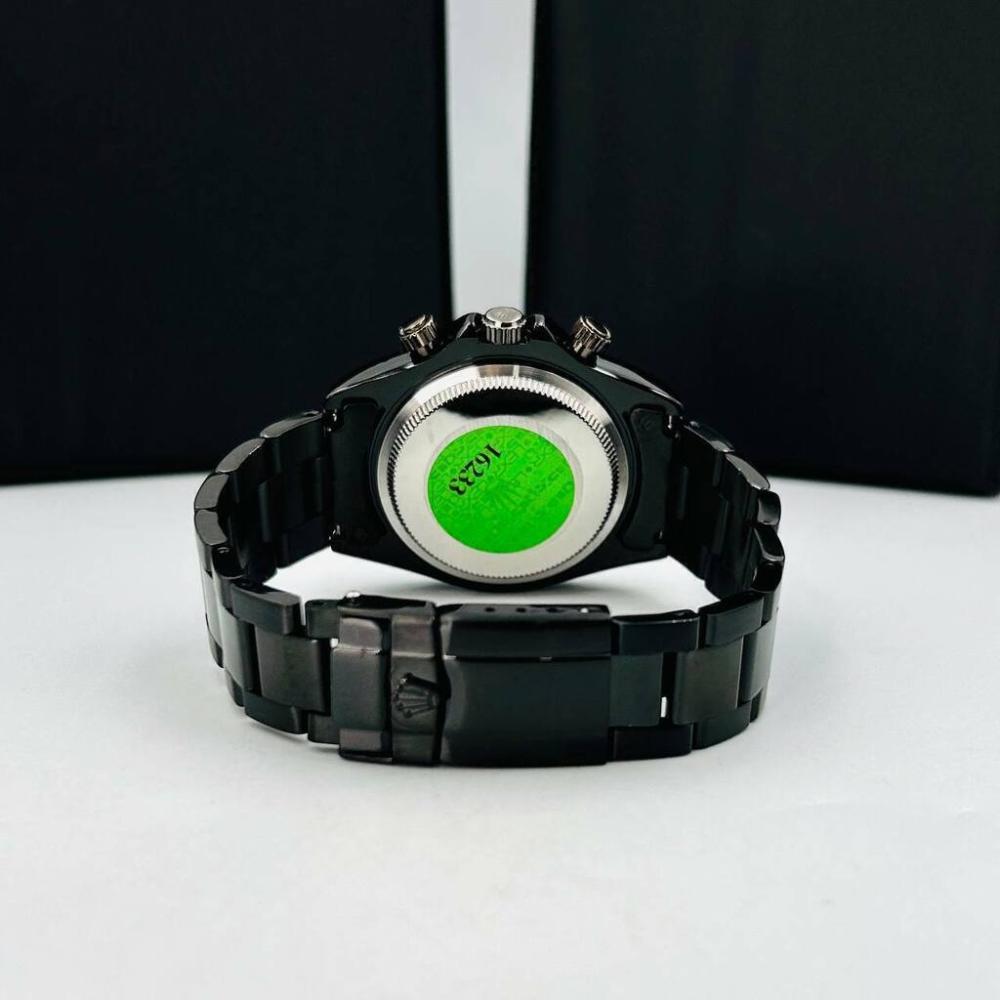 Relógio Rolex Daytona Funcional Preto no Atacado - Pulseira de Aço | Relógios Para Revender Relógio Rolex Daytona Funcional Preto no Atacado – Pulseira de Aço