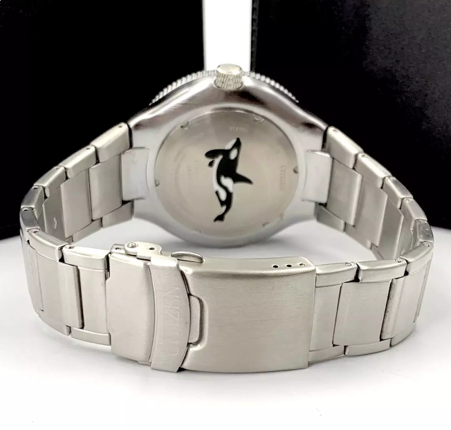 Relógio Citizen Promaster Eco-Drive Orca Preto no Atacado – Pulseira de Aço e À Prova d’Água | Relógios Para Revender Relógio Citizen Promaster Eco-Drive Orca Preto no Atacado – Pulseira de Aço e À Prova d’Água