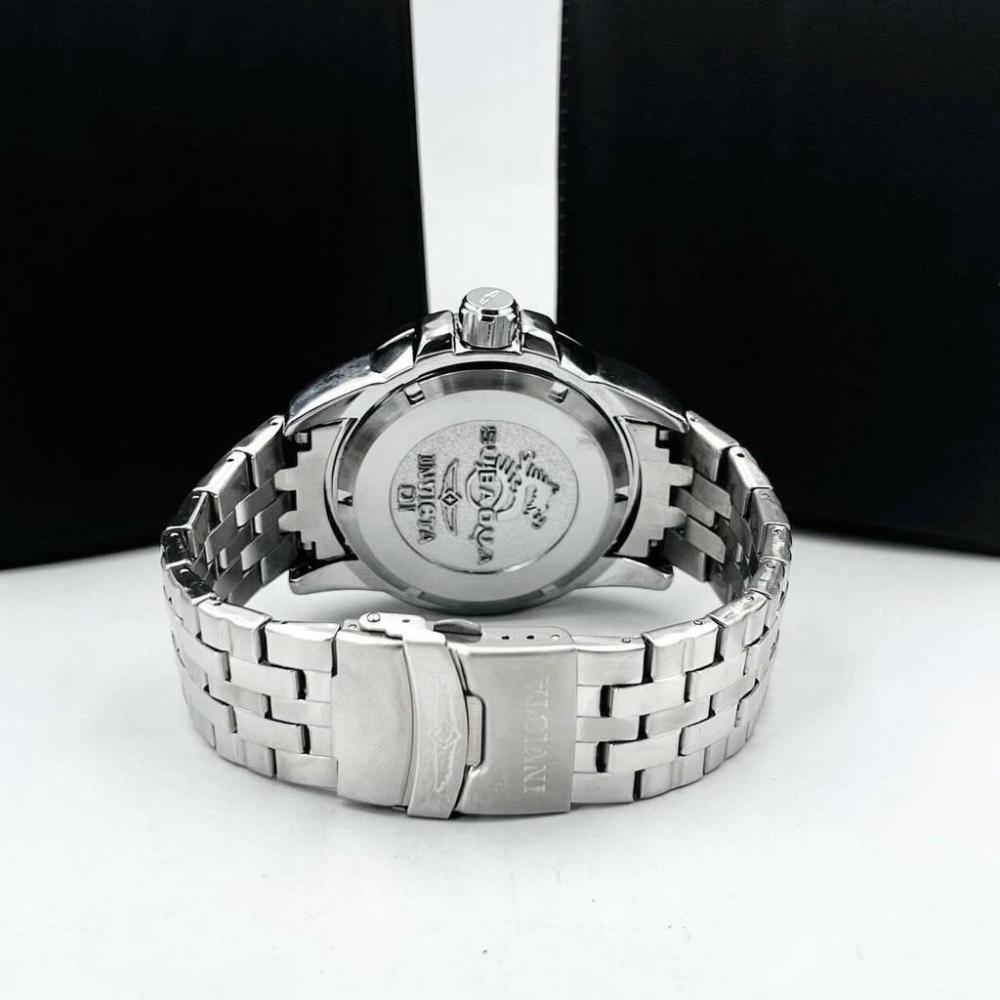 Relógio Invicta Primeira Linha Subaqua Cassino Prata e Branco + Caixa | Relógios Para Revender Relógio Invicta Primeira Linha Subaqua Cassino Prata e Branco + Caixa