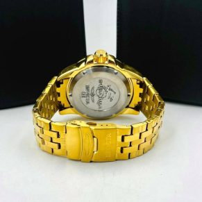 Relógio Invicta Primeira Linha Subaqua Cassino Dourado, Preto e Amarelo + Caixa