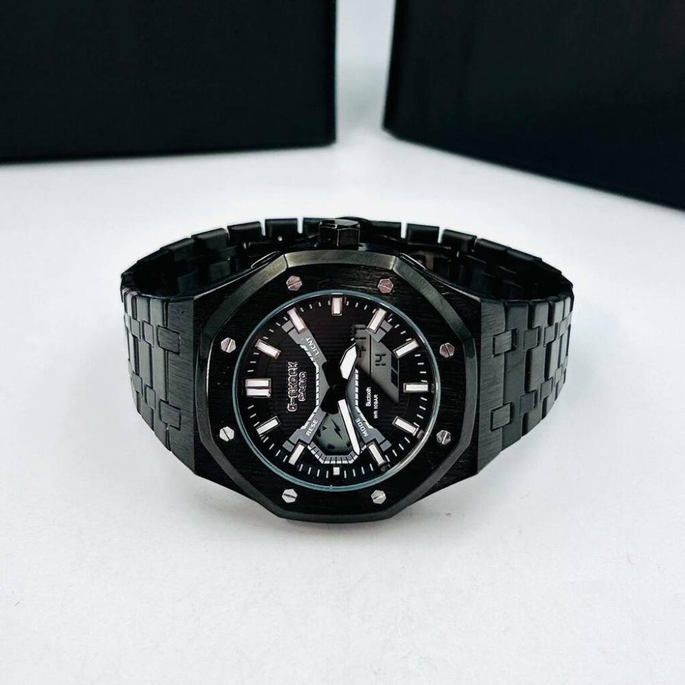 Relógio Gshock 1 Linha Diamante GM 2100 (M1) Preto no Atacado - Pulseira de Aço | Relógios Para Revender Relógio Gshock 1 Linha Diamante GM 2100 (M1) Preto no Atacado – Pulseira de Aço