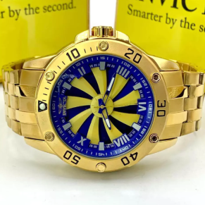 Relógio Invicta Speedway Turbine – Pulseira de Aço – À Prova D’Água + Caixa