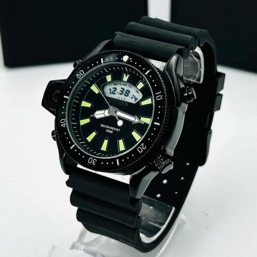 Relógio Citizen Eco Drive Preto e Dourado no Atacado + Caixa | Relógios Para Revender Relógio Citizen Eco Drive Preto e Dourado no Atacado + Caixa