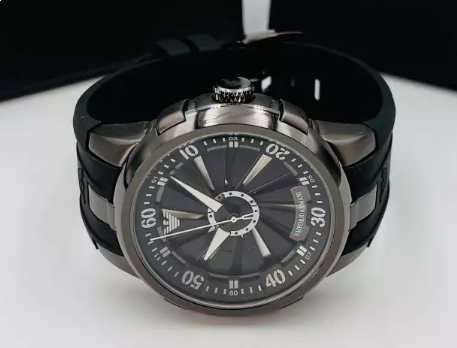 Relógio Armani Roleta Linha Diamante no Atacado – Pulseira de Borracha + À Prova D’Água | Relógios Para Revender Relógio Armani Roleta Linha Diamante no Atacado – Pulseira de Borracha + À Prova D’Água